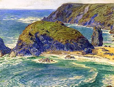 Asparagus Island, Kynance, Cornwall William Holman Hunt